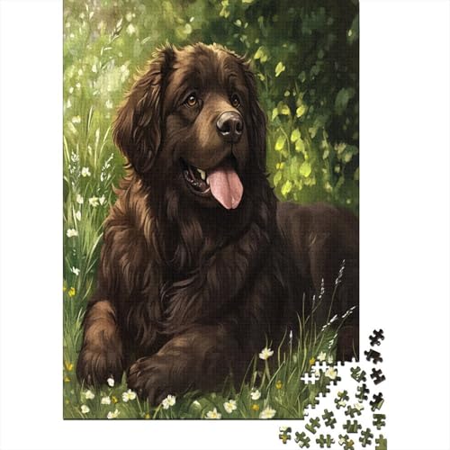 Tibetan Mastiff Puzzle 1000 Teile Erwachsene Lernspiel Spielzeug Geschenk Holzpuzzle Erwachsene Für Erwachsene Und Kinder 1000pcs (75x50cm) von GAOYUCHUN