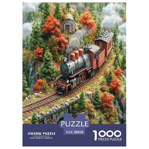 Traumzug Puzzles 1000 Teile Schwer Puzzle Spielzeug Pädagogisches Spiel Impossible Herausforderung Spielzeug Für Erwachsene Und Kinder Ab 14 Jahren 38x26cm/1000pcs Traumzug Puzzles 1000 Teile Schwer Puzzle Spielzeug Pädagogisches Spiel Impossible Herausforderung Spielzeug Für Erwachsene Und Kinder Ab 14 Jahren 38x26cm/1000pcs von GAOYUCHUN
