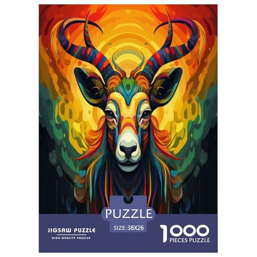Verdrehte Antelope Puzzle 1000 Teile Schwer Puzzle Spielzeug Pädagogisches Spiel Impossible Herausforderung Spielzeug Für Erwachsene Kinder 38x26cm/1000pcs Verdrehte Antelope Puzzle 1000 Teile Schwer Puzzle Spielzeug Pädagogisches Spiel Impossible Herausforderung Spielzeug Für Erwachsene Kinder 38x26cm/1000pcs von GAOYUCHUN