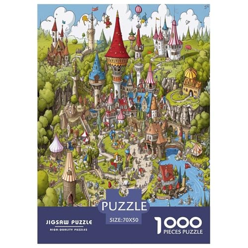 Vergnügungspark Puzzles 1000 Teile Schwer Puzzle Spielzeug Lernspiel Impossible Herausforderungsspielzeug Für Erwachsene Und Kinder Ab 14 Jahren 70x50cm/1000pcs Vergnügungspark Puzzles 1000 Teile Schwer Puzzle Spielzeug Lernspiel Impossible Herausforderungsspielzeug Für Erwachsene Und Kinder Ab 14 Jahren 70x50cm/1000pcs von GAOYUCHUN