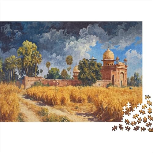 Village Puzzle 300 Teile Für Erwachsene Puzzles Geschicklichkeitsspiel Für Die Ganze Familie Puzzle Für Erwachsene Und Kinder Ab 14 Jahren 300pcs (40x28cm) von GAOYUCHUN