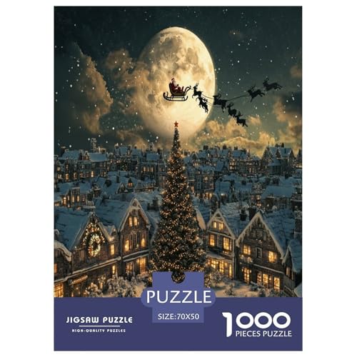 Weihnachtsbaum Puzzle 1000 Teile Schwer Puzzle Spielzeug Lernspiel Impossible Herausforderung Spielzeug Für Erwachsene Kinder 70x50cm/1000pcs Weihnachtsbaum Puzzle 1000 Teile Schwer Puzzle Spielzeug Lernspiel Impossible Herausforderung Spielzeug Für Erwachsene Kinder 70x50cm/1000pcs von GAOYUCHUN