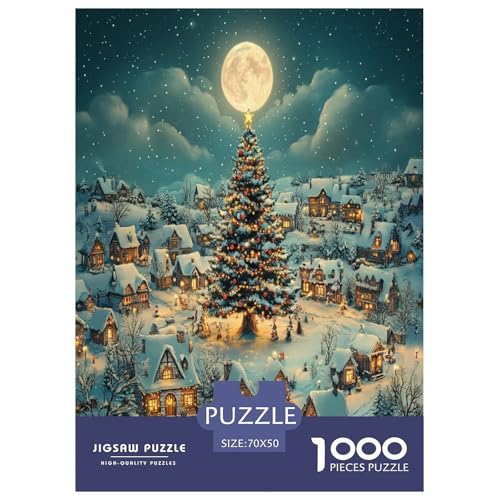 Weihnachtsbaum Puzzles 1000 Teile Schwer Puzzle Spielzeug Pädagogisches Spiel Impossible Herausforderung Spielzeug Für Erwachsene Und Kinder Ab 14 Jahren 70x50cm/1000pcs Weihnachtsbaum Puzzles 1000 Teile Schwer Puzzle Spielzeug Pädagogisches Spiel Impossible Herausforderung Spielzeug Für Erwachsene Und Kinder Ab 14 Jahren 70x50cm/1000pcs von GAOYUCHUN