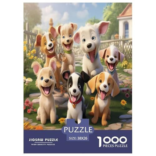 Welpen Puzzle 1000 Teile Schwer Puzzle Spielzeug Pädagogisches Spiel Impossible Herausforderung Spielzeug Für Erwachsene Und Kinder in Bewährter 38x26cm/1000pcs Welpen Puzzle 1000 Teile Schwer Puzzle Spielzeug Pädagogisches Spiel Impossible Herausforderung Spielzeug Für Erwachsene Und Kinder in Bewährter 38x26cm/1000pcs von GAOYUCHUN