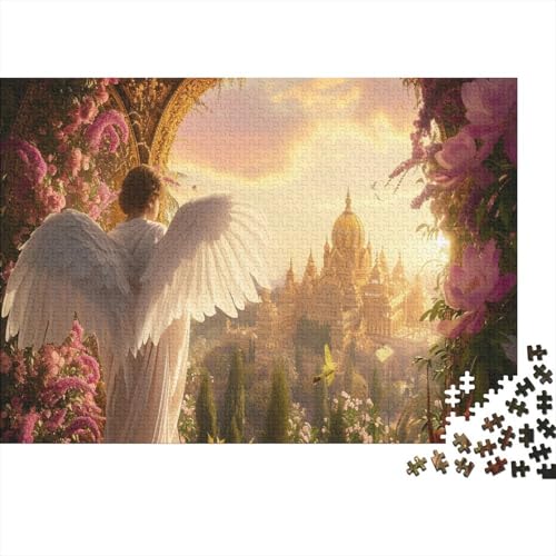 Young Male Angel Puzzle 500 Teile Für Erwachsene Puzzles Geschicklichkeitsspiel Für Die Ganze Familie Puzzle Für Erwachsene Und Kinder Ab 14 Jahren 500pcs (52x38cm) von GAOYUCHUN