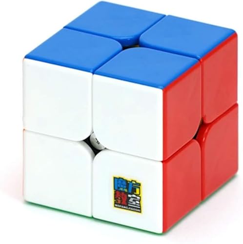 GAREGEAR MoYu Meilong 2x2M Magnetischer Stickerless Speed Cube MFJS MEILONG 2x2x2M Cubing Classroom Meilong 2x2M Speed Cube von GAREGEAR