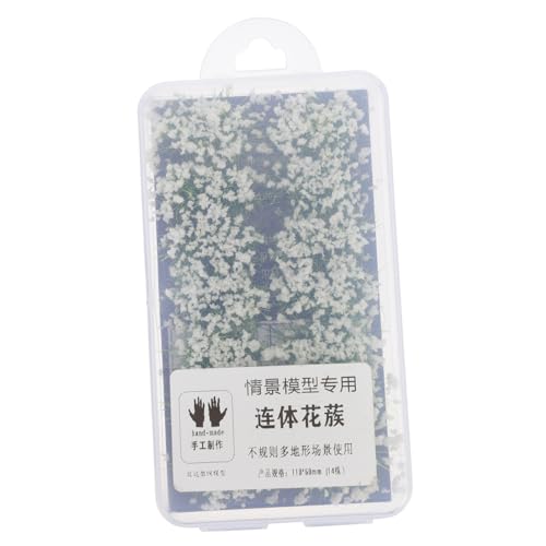 GARIOUANS 1 Schachtel Miniatur Grasbüschel Weiß für Modellbau Filigrane Siamblumen Gruppe Langlebiges DIY Streugras für Sandtisch Landschaften und Statische Dioramen Geeignet für Modellbahn GARIOUANS 1 Schachtel Miniatur Grasbüschel Weiß für Modellbau Filigrane Siamblumen Gruppe Langlebiges DIY Streugras für Sandtisch Landschaften und Statische Dioramen Geeignet für Modellbahn von GARIOUANS