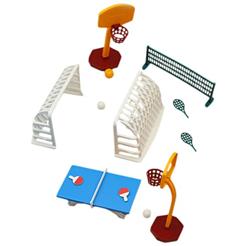 GARIOUANS 1satz Miniatur-puppenhaus Sportset Mit Tischtennis Und Basketball-Modellen Für Kreative Dekoration Und Spielmöglichkeiten Im Puppenhaus Fördert Die Fantasie Und Geschicklichkeit GARIOUANS 1satz Miniatur-puppenhaus Sportset Mit Tischtennis Und Basketball-Modellen Für Kreative Dekoration Und Spielmöglichkeiten Im Puppenhaus Fördert Die Fantasie Und Geschicklichkeit von GARIOUANS