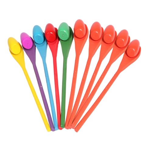 GARIOUANS 10 Sätze Teiliges Egg And Spoon Relay Race Leichtes Outdoor Balance Spiel für Robustes Holz Löffel und Ball Spiel für Kindergartenaktivitäten und Geburtstagsrennen GARIOUANS 10 Sätze Teiliges Egg And Spoon Relay Race Leichtes Outdoor Balance Spiel für Robustes Holz Löffel und Ball Spiel für Kindergartenaktivitäten und Geburtstagsrennen von GARIOUANS