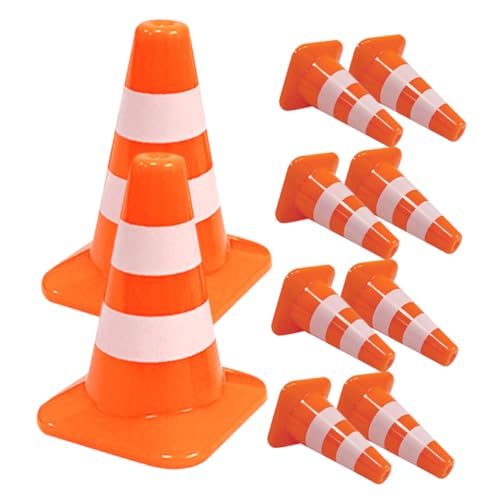 GARIOUANS 10 Stück Miniatur Verkehrsleitkegel aus Robustem PP Material Realistische Farben Langlebige Mini Verkehrshütchen für Modellbau Kinderspiele Verkehrsunterricht und Outdoor Nutzung GARIOUANS 10 Stück Miniatur Verkehrsleitkegel aus Robustem PP Material Realistische Farben Langlebige Mini Verkehrshütchen für Modellbau Kinderspiele Verkehrsunterricht und Outdoor Nutzung von GARIOUANS