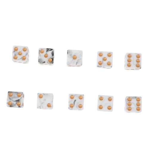 GARIOUANS 10stücke Spielwürfel Aus Acryl Für Bars Leicht Und Umweltfreundlich Für Indoor-Partys Gartenfeiern Mathespiele Und -Events Dekoration Für Familienfeiern Und Kneipen GARIOUANS 10stücke Spielwürfel Aus Acryl Für Bars Leicht Und Umweltfreundlich Für Indoor-Partys Gartenfeiern Mathespiele Und -Events Dekoration Für Familienfeiern Und Kneipen von GARIOUANS