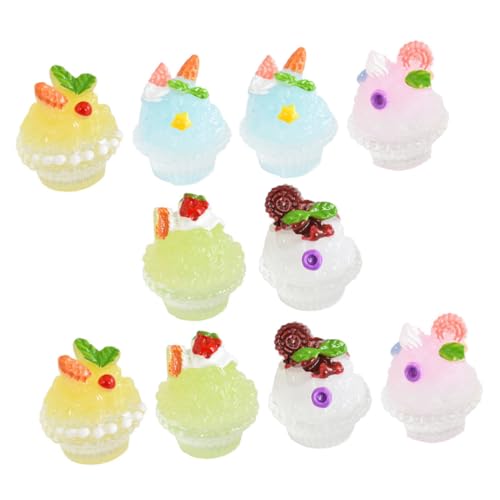 GARIOUANS 10 Stück Teiliges Mini Eisbecher Deko Farbenfrohe Miniatur Dessertmodelle Realistische Puppenhaus Küche Accessoires Langlebig als Fotorequisite und DIY GARIOUANS 10 Stück Teiliges Mini Eisbecher Deko Farbenfrohe Miniatur Dessertmodelle Realistische Puppenhaus Küche Accessoires Langlebig als Fotorequisite und DIY von GARIOUANS