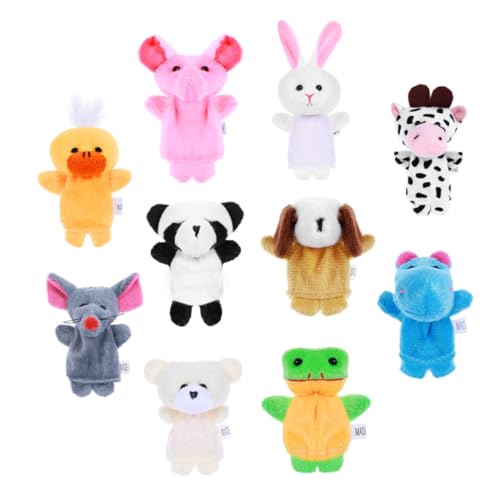 GARIOUANS 10 Stück Teiliges Plüsch Tier Fingerpuppen Interaktive Handpuppen für Kleinkinder und Junge Mädchen Sichere Eltern Junge Mädchen Spielzeuge für Rollenspiele und Geschichten GARIOUANS 10 Stück Teiliges Plüsch Tier Fingerpuppen Interaktive Handpuppen für Kleinkinder und Junge Mädchen Sichere Eltern Junge Mädchen Spielzeuge für Rollenspiele und Geschichten von GARIOUANS
