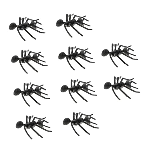 GARIOUANS 10 Stück Teiliges Realistische Schwarze Plastik ameisen als Halloween Deko und Scherzartikel für Zuhause Detailgetreue Imitation als Gruselige Party Requisite und Streiche GARIOUANS 10 Stück Teiliges Realistische Schwarze Plastik ameisen als Halloween Deko und Scherzartikel für Zuhause Detailgetreue Imitation als Gruselige Party Requisite und Streiche von GARIOUANS