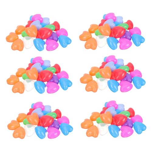 GARIOUANS 100 Stück Bunte herzförmige Bälle Spielbereich für Indoor Ballbad zur Hand Auge Koordination und Greifkrafttraining GARIOUANS 100 Stück Bunte herzförmige Bälle Spielbereich für Indoor Ballbad zur Hand Auge Koordination und Greifkrafttraining von GARIOUANS