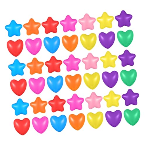 GARIOUANS 100stücke Plastikbälle Bällebäder Für Junge Mädchen Und Kleinkinder Bällebäder Mit Stern Und Herzmotiv Spielbälle Aus Plastik Dekobälle Für Ozeanbälle in Großen Mengen GARIOUANS 100stücke Plastikbälle Bällebäder Für Junge Mädchen Und Kleinkinder Bällebäder Mit Stern Und Herzmotiv Spielbälle Aus Plastik Dekobälle Für Ozeanbälle in Großen Mengen von GARIOUANS