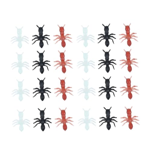 GARIOUANS 100 Stück Teiliges Plastik Fake Ameisen Halloween Tricky Toy Leicht und Langlebig für Gruselige Partydekoration und Streichspaß GARIOUANS 100 Stück Teiliges Plastik Fake Ameisen Halloween Tricky Toy Leicht und Langlebig für Gruselige Partydekoration und Streichspaß von GARIOUANS