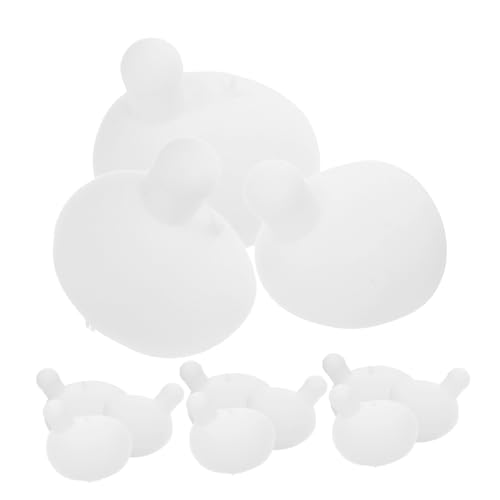 GARIOUANS 12 Stück Teiliges DIY Silikon Blaseneinsatz Squeeze Press Ball Ersatz Weißer Bubble Core Ball für Häkeln und Bastelprojekte Leicht zu Installieren Geeignet für Erwachsene GARIOUANS 12 Stück Teiliges DIY Silikon Blaseneinsatz Squeeze Press Ball Ersatz Weißer Bubble Core Ball für Häkeln und Bastelprojekte Leicht zu Installieren Geeignet für Erwachsene von GARIOUANS