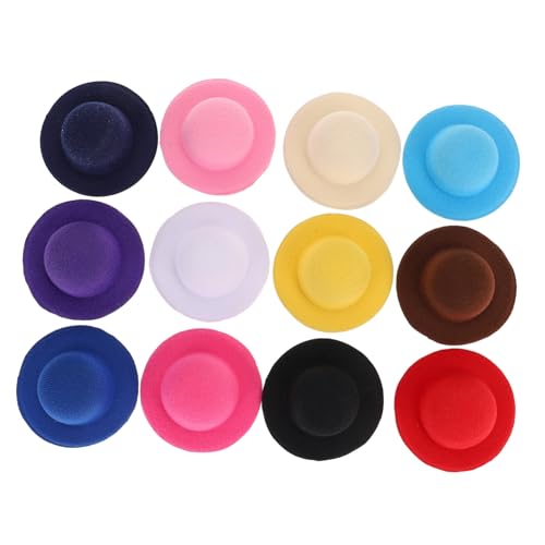 GARIOUANS 12 Stück Teiliges Mini Hut Bunte Miniatur Hüte für Basteln Fotorequisiten Puppenhaus Dekoration Vielseitige Kleine Mützen für und DIY Zubehör GARIOUANS 12 Stück Teiliges Mini Hut Bunte Miniatur Hüte für Basteln Fotorequisiten Puppenhaus Dekoration Vielseitige Kleine Mützen für und DIY Zubehör von GARIOUANS