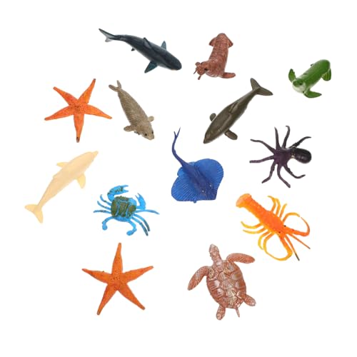 GARIOUANS 12 Stück Teiliges Realistische Meeresfiguren aus Hochwertigem Kunststoff Pädagogisches Kreativität und Vorstellungskraft als Bildungs und Dekorationsmodell GARIOUANS 12 Stück Teiliges Realistische Meeresfiguren aus Hochwertigem Kunststoff Pädagogisches Kreativität und Vorstellungskraft als Bildungs und Dekorationsmodell von GARIOUANS