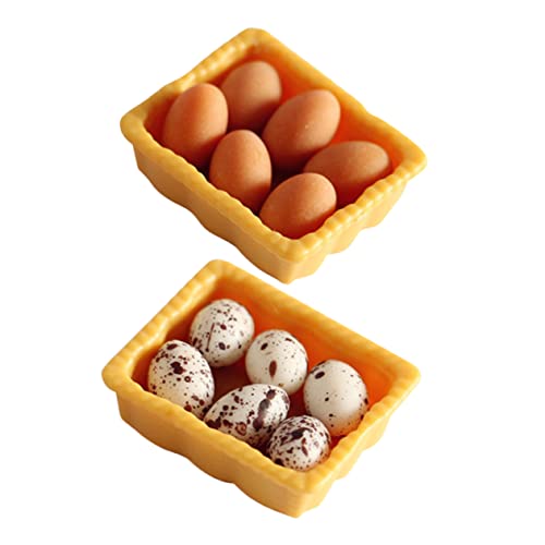 GARIOUANS 14 Stück Simulierte Eierkombinationstabletts In Schachteln Puppenhaus Mini Lebensmittel Mini Lebensmittelspielzeug Echte Miniatur Eier Miniatur Lebensmittelspielzeug GARIOUANS 14 Stück Simulierte Eierkombinationstabletts In Schachteln Puppenhaus Mini Lebensmittel Mini Lebensmittelspielzeug Echte Miniatur Eier Miniatur Lebensmittelspielzeug von GARIOUANS