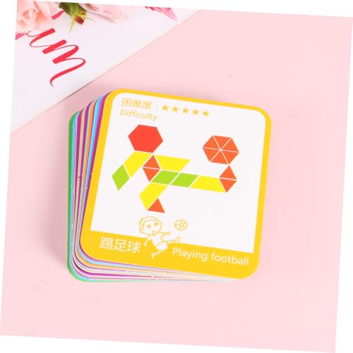 GARIOUANS 155 Stück Teiliges Kreatives Holzpuzzle Geometrische Formen Lernspielzeug zur Frühkindlichen Feinmotorik und Farberkennung für Kleinkinder und Ab Jahren GARIOUANS 155 Stück Teiliges Kreatives Holzpuzzle Geometrische Formen Lernspielzeug zur Frühkindlichen Feinmotorik und Farberkennung für Kleinkinder und Ab Jahren von GARIOUANS