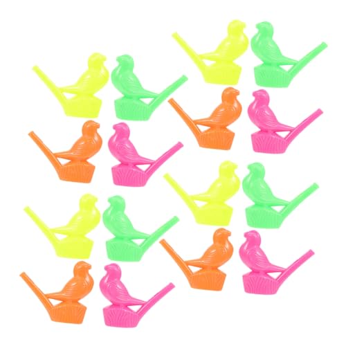 GARIOUANS 16stücke Bunte Plastikpfeife Vogelpfeife Wasservogelpfeife Cartoon-vogelpfeife Musikalische Pfeife Tragbare Kleine Pfeife Ohne Grate Für Partys Und Spiele GARIOUANS 16stücke Bunte Plastikpfeife Vogelpfeife Wasservogelpfeife Cartoon-vogelpfeife Musikalische Pfeife Tragbare Kleine Pfeife Ohne Grate Für Partys Und Spiele von GARIOUANS