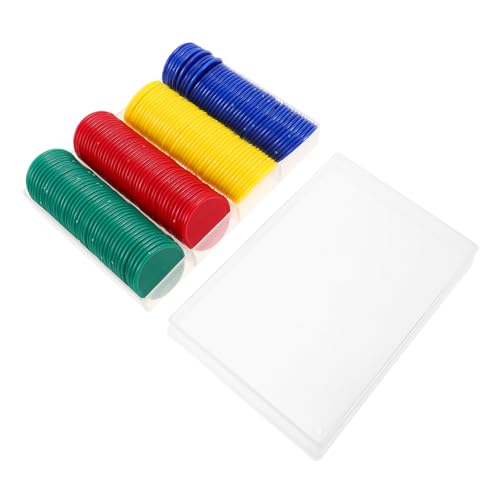 GARIOUANS 160 Stück Bunte Kleine Plastik-spielmarken Lernmünzen für Mehrfarbige Belohnungstoken für Mathe Zählen Klassenzimmer Anreize und Unterricht Spiele GARIOUANS 160 Stück Bunte Kleine Plastik-spielmarken Lernmünzen für Mehrfarbige Belohnungstoken für Mathe Zählen Klassenzimmer Anreize und Unterricht Spiele von GARIOUANS