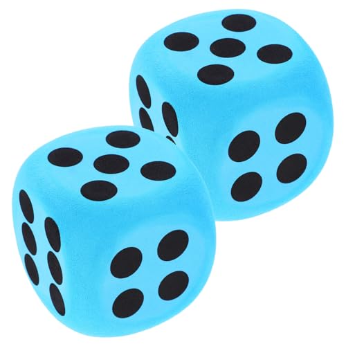 GARIOUANS 2 Stück Große Eva Würfel Leichte Abgerundete Schaumstoffwürfel Wiederverwendbar Bunt Vielseitig für Spiele Lernaktivitäten Party und Familienspiele GARIOUANS 2 Stück Große Eva Würfel Leichte Abgerundete Schaumstoffwürfel Wiederverwendbar Bunt Vielseitig für Spiele Lernaktivitäten Party und Familienspiele von GARIOUANS