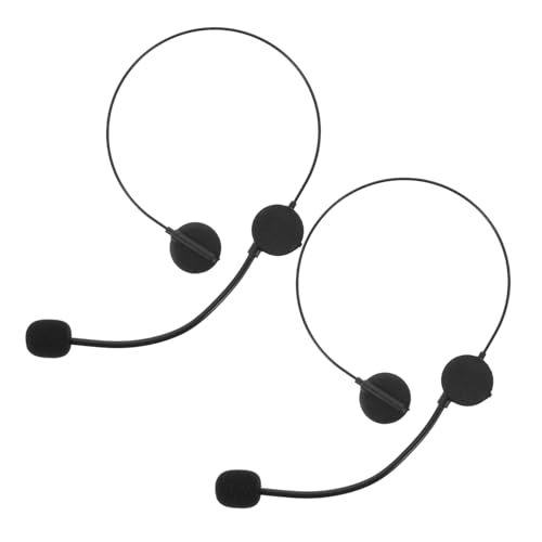 GARIOUANS 2 Stück Headset Mikrofon Teilig Verstellbares Leichtes Star Cosplay Zubehör für Kleinkinder Realistisches Bühnenkostüm für Rollenspiel und Fasching GARIOUANS 2 Stück Headset Mikrofon Teilig Verstellbares Leichtes Star Cosplay Zubehör für Kleinkinder Realistisches Bühnenkostüm für Rollenspiel und Fasching von GARIOUANS