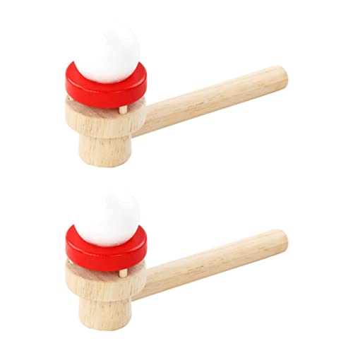 GARIOUANS 2 Stück Holz Blasball Bunte Schwebende Bälle Atemtraining Kindergeburtstag Familien Spiel Drinnen Draußen Geeignet GARIOUANS 2 Stück Holz Blasball Bunte Schwebende Bälle Atemtraining Kindergeburtstag Familien Spiel Drinnen Draußen Geeignet von GARIOUANS