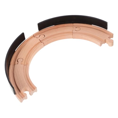 GARIOUANS 2 Stück Holzeisenbahn Schienenerweiterung Teiliges Zubehör Flexibel Kreativ Fördert Feinmotorik Hand Auge Koordination Holzschienen für Zugstrecken GARIOUANS 2 Stück Holzeisenbahn Schienenerweiterung Teiliges Zubehör Flexibel Kreativ Fördert Feinmotorik Hand Auge Koordination Holzschienen für Zugstrecken von GARIOUANS