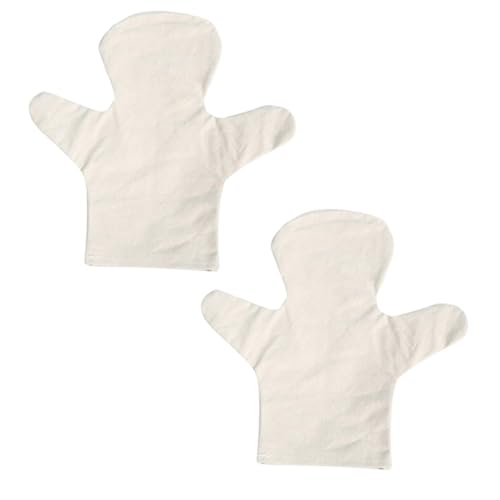 GARIOUANS 2 Stück Kindergarten DIY Fingerpuppen Materialset Weiße Baumwoll Handpuppen Kreatives Bastelset für Bemalen und Gestalten für Geschichten und Spielspaß GARIOUANS 2 Stück Kindergarten DIY Fingerpuppen Materialset Weiße Baumwoll Handpuppen Kreatives Bastelset für Bemalen und Gestalten für Geschichten und Spielspaß von GARIOUANS