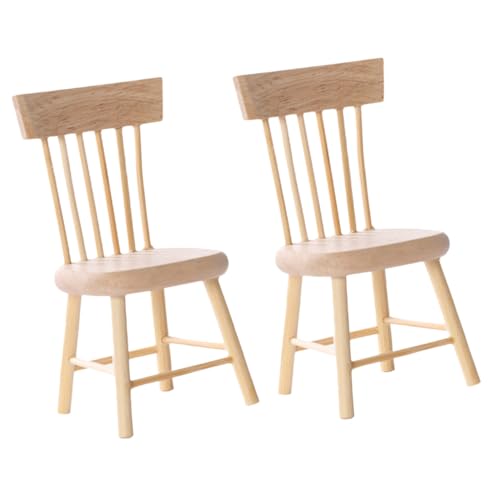 GARIOUANS 2 Stück Maßstab Kleine Ornamente für Puppenhaus Dekorationen Leichte Miniaturmöbel aus Eichenholz für Garten Blumendeko Büro und Partygestaltung GARIOUANS 2 Stück Maßstab Kleine Ornamente für Puppenhaus Dekorationen Leichte Miniaturmöbel aus Eichenholz für Garten Blumendeko Büro und Partygestaltung von GARIOUANS