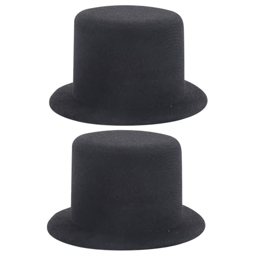 GARIOUANS 2 Stück Mini Puppenhüte aus Filz Leichte DIY Bastel Hüte für Puppen Haustiere und Dekorative Mini Hüte für Kostüm und Party Zubehör GARIOUANS 2 Stück Mini Puppenhüte aus Filz Leichte DIY Bastel Hüte für Puppen Haustiere und Dekorative Mini Hüte für Kostüm und Party Zubehör von GARIOUANS