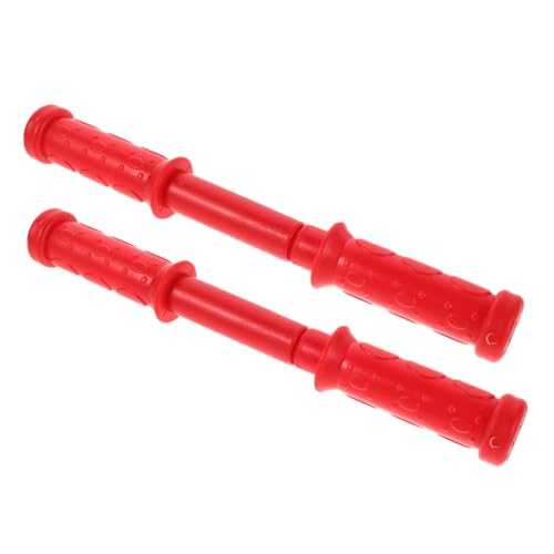 GARIOUANS 2 Stück Schaukelpferd Griffe Kunststoff Ergonomisch Kindergriff für DIY Montage Ersatzteile Rot GARIOUANS 2 Stück Schaukelpferd Griffe Kunststoff Ergonomisch Kindergriff für DIY Montage Ersatzteile Rot von GARIOUANS