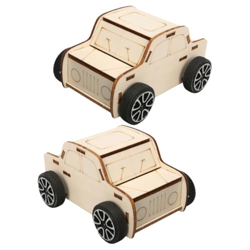 GARIOUANS 2 Stück Teiliges DIY Holzauto für Pädagogisches Holzfahrzeug zum Zusammenbauen Nachhaltiges Sicheres Holzspielzeug für Jungen und Mädchen Fördert Eltern Junge Mädchen bindung und GARIOUANS 2 Stück Teiliges DIY Holzauto für Pädagogisches Holzfahrzeug zum Zusammenbauen Nachhaltiges Sicheres Holzspielzeug für Jungen und Mädchen Fördert Eltern Junge Mädchen bindung und von GARIOUANS