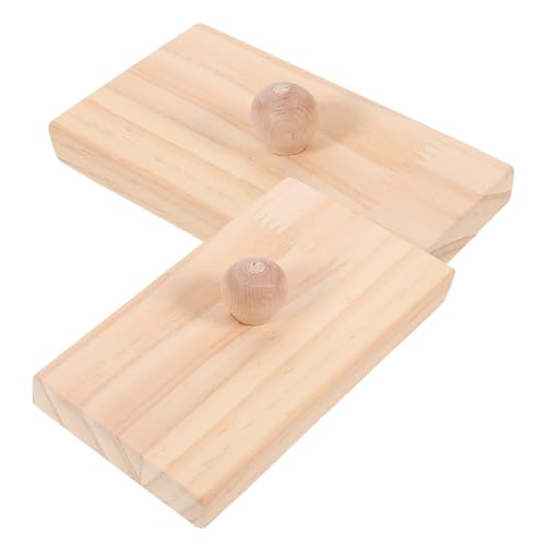GARIOUANS 2 Stück Teiliges Holz Sandblock Musikinstrumente für Glatte Oberfläche Sicherer Rhythmus zur Musikalischen Früherziehung und Sensorischen Entwicklung GARIOUANS 2 Stück Teiliges Holz Sandblock Musikinstrumente für Glatte Oberfläche Sicherer Rhythmus zur Musikalischen Früherziehung und Sensorischen Entwicklung von GARIOUANS
