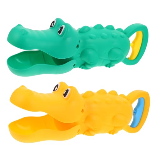 GARIOUANS 2 Stück Teiliges Sandspielzeug Lobster Claw Greifer Sandbagger für Kleinkinder Leichte Kunststoffgrabber in Gelb und Grün Geeignet für Strand und Schnee Fördert Hand Auge GARIOUANS 2 Stück Teiliges Sandspielzeug Lobster Claw Greifer Sandbagger für Kleinkinder Leichte Kunststoffgrabber in Gelb und Grün Geeignet für Strand und Schnee Fördert Hand Auge von GARIOUANS