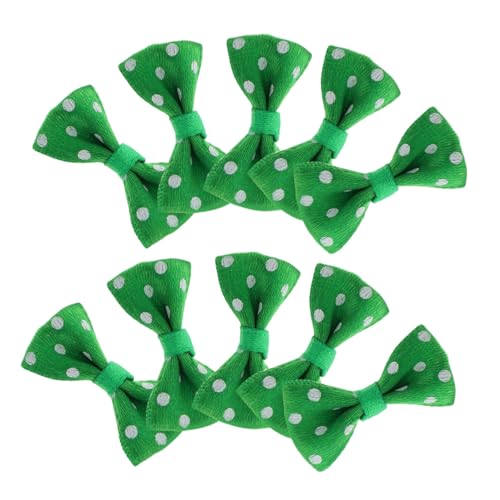 GARIOUANS 20 Stück Teiliges Mini Fliegen Grün Weiß Gepunktet Miniatur Puppenhaus Accessoires Vorgebundene Mini Schleifen für Basteln St Patrick Day Party DIY Schmuck und Spielzeugdekoration GARIOUANS 20 Stück Teiliges Mini Fliegen Grün Weiß Gepunktet Miniatur Puppenhaus Accessoires Vorgebundene Mini Schleifen für Basteln St Patrick Day Party DIY Schmuck und Spielzeugdekoration von GARIOUANS