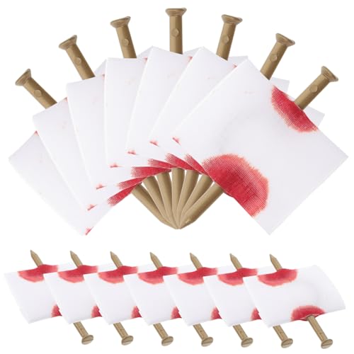 GARIOUANS 22 Nagel Tragen Halloween Streich Finger Durch Skelett Trick Lustig Werkzeug Gefälschte Nagelstütze Weiß GARIOUANS 22 Nagel Tragen Halloween Streich Finger Durch Skelett Trick Lustig Werkzeug Gefälschte Nagelstütze Weiß von GARIOUANS