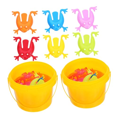 GARIOUANS 24 Stück Teiliges Froschspielzeug Bunte Hüpfende Frösche aus Hochwertigem Kunststoff Sicher Motorikfördernd für Partygeschenke Lernspiele und Outdoor Spaß GARIOUANS 24 Stück Teiliges Froschspielzeug Bunte Hüpfende Frösche aus Hochwertigem Kunststoff Sicher Motorikfördernd für Partygeschenke Lernspiele und Outdoor Spaß von GARIOUANS