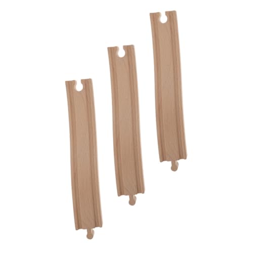 GARIOUANS 3 Stück Holz schienenbogen für Holzeisenbahn Glatte Oberfläche Kreative DIY erweiterung für Kinderspielzeug Zugstrecke Zubehör für Bahn szenen Layout GARIOUANS 3 Stück Holz schienenbogen für Holzeisenbahn Glatte Oberfläche Kreative DIY erweiterung für Kinderspielzeug Zugstrecke Zubehör für Bahn szenen Layout von GARIOUANS
