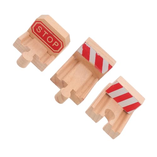 GARIOUANS 3 Stück Holzschienen Zubehör Teiliges Gebogene Eisenbahn Gleise Kompatibel mit Holzeisenbahn für Ab Jahren zur Szenenbau Erweiterung und Kreativem GARIOUANS 3 Stück Holzschienen Zubehör Teiliges Gebogene Eisenbahn Gleise Kompatibel mit Holzeisenbahn für Ab Jahren zur Szenenbau Erweiterung und Kreativem von GARIOUANS