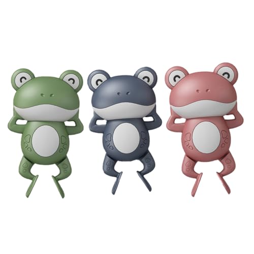 GARIOUANS 3 Stück Teiliges Badespielzeug für Aufziehbare Schwimmfrösche in Blau Rosa und Grün Leichtes Badewannenspielzeug mit Auftriebskraft Geeignet für Jungen und Mädchen zum Badespaß GARIOUANS 3 Stück Teiliges Badespielzeug für Aufziehbare Schwimmfrösche in Blau Rosa und Grün Leichtes Badewannenspielzeug mit Auftriebskraft Geeignet für Jungen und Mädchen zum Badespaß von GARIOUANS