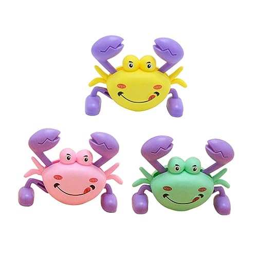 GARIOUANS 3 Stück Teiliges Witzige Krabbenspielzeuge Kleine Mechanische Krabben zum Aufziehen Lustige Strandspielzeuge für Leicht Tragbar Fördert Koordination und Fantasie Zufällige Farbe GARIOUANS 3 Stück Teiliges Witzige Krabbenspielzeuge Kleine Mechanische Krabben zum Aufziehen Lustige Strandspielzeuge für Leicht Tragbar Fördert Koordination und Fantasie Zufällige Farbe von GARIOUANS