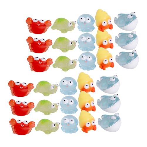 GARIOUANS 30 Stück Teiliges Miniatur aus Resin mit Marinen Tierfiguren Realistische Mini Dekorationen für Aquarium Mikro Landschaft Strandspielzeug und DIY Meeres Szenerie Krabbe GARIOUANS 30 Stück Teiliges Miniatur aus Resin mit Marinen Tierfiguren Realistische Mini Dekorationen für Aquarium Mikro Landschaft Strandspielzeug und DIY Meeres Szenerie Krabbe von GARIOUANS