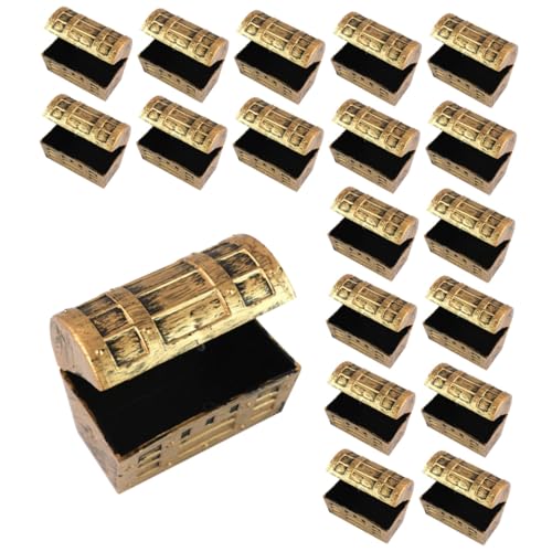 GARIOUANS 32 Stück Teiliges Mini Piratenschatzkisten Vintage Kleine Schmuck Aufbewahrungsbox aus Kunststoff Kompakt Handgefertigt Vielseitig für Kinderparty Halloween Geburtstag GARIOUANS 32 Stück Teiliges Mini Piratenschatzkisten Vintage Kleine Schmuck Aufbewahrungsbox aus Kunststoff Kompakt Handgefertigt Vielseitig für Kinderparty Halloween Geburtstag von GARIOUANS