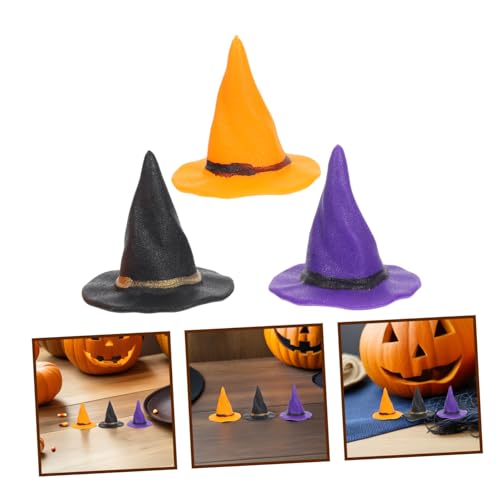 GARIOUANS 36 Stück Teiliges Hexenhüte Kleine DIY Hexenhut Dekorationen für Halloween Puppenhaus Bastelzubehör Vielseitige Miniatur Hexenhüte für Festliche Kreative Gestaltung GARIOUANS 36 Stück Teiliges Hexenhüte Kleine DIY Hexenhut Dekorationen für Halloween Puppenhaus Bastelzubehör Vielseitige Miniatur Hexenhüte für Festliche Kreative Gestaltung von GARIOUANS