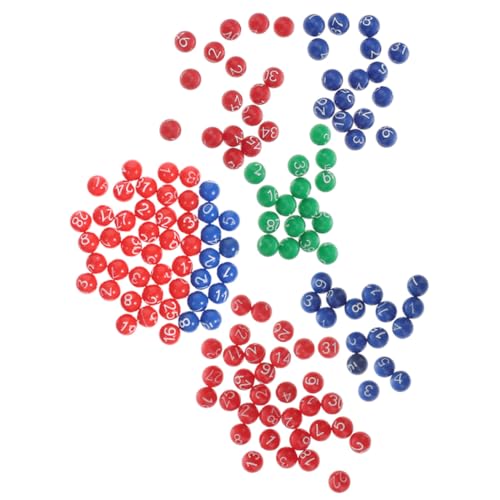 GARIOUANS 3er Packungen Lotteriekugeln Kunststoff Spielbälle mit Klaren Zahlen Farbige Tombola Kugeln für Party Gewinnspiele Bingo und Raffle Aktivitäten Kompakt Leicht Vielseitig GARIOUANS 3er Packungen Lotteriekugeln Kunststoff Spielbälle mit Klaren Zahlen Farbige Tombola Kugeln für Party Gewinnspiele Bingo und Raffle Aktivitäten Kompakt Leicht Vielseitig von GARIOUANS
